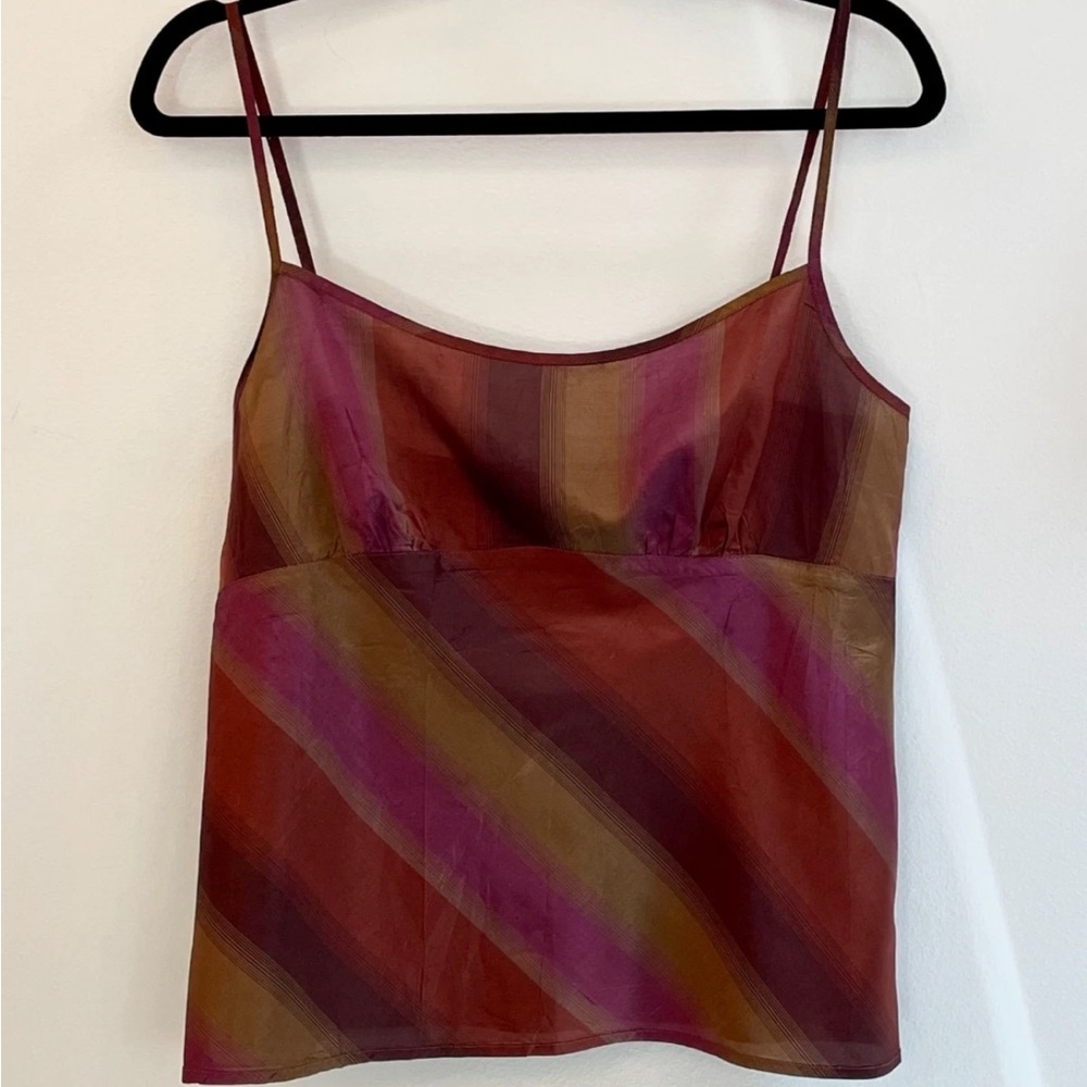 Dosa 100% silk top